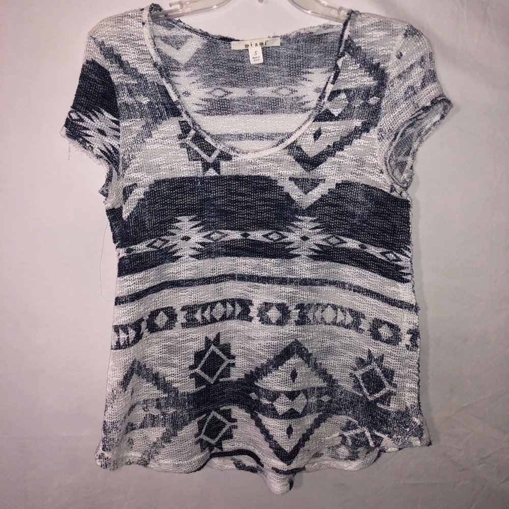 Francesca’s Miami Tribal Blouse